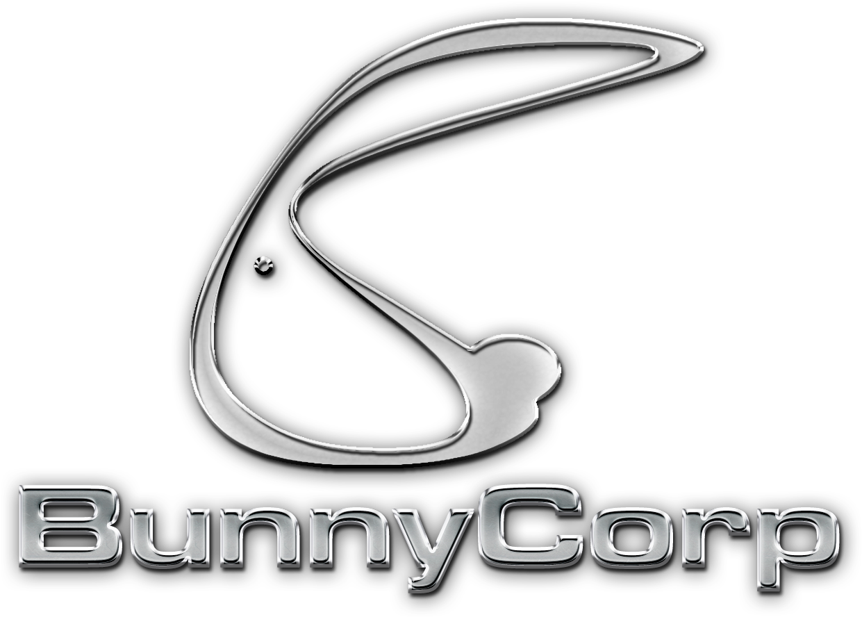 3d Bunny Logo Chromedevon Hagedorn Hansen2018 10 30t13 - Calligraphy (1304x943), Png Download