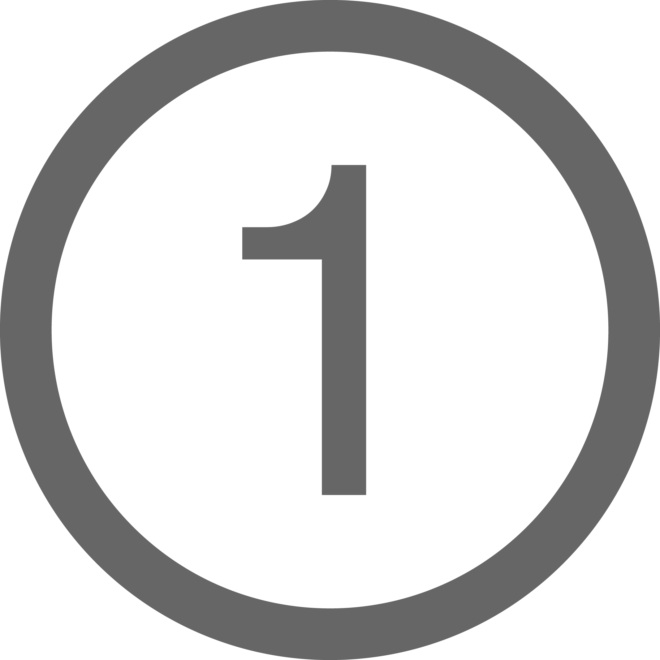 Number-one - - Gloucester Road Tube Station (2133x2133), Png Download