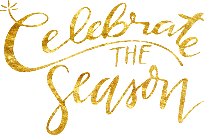 Holiday Party Calligraphy Png (800x533), Png Download