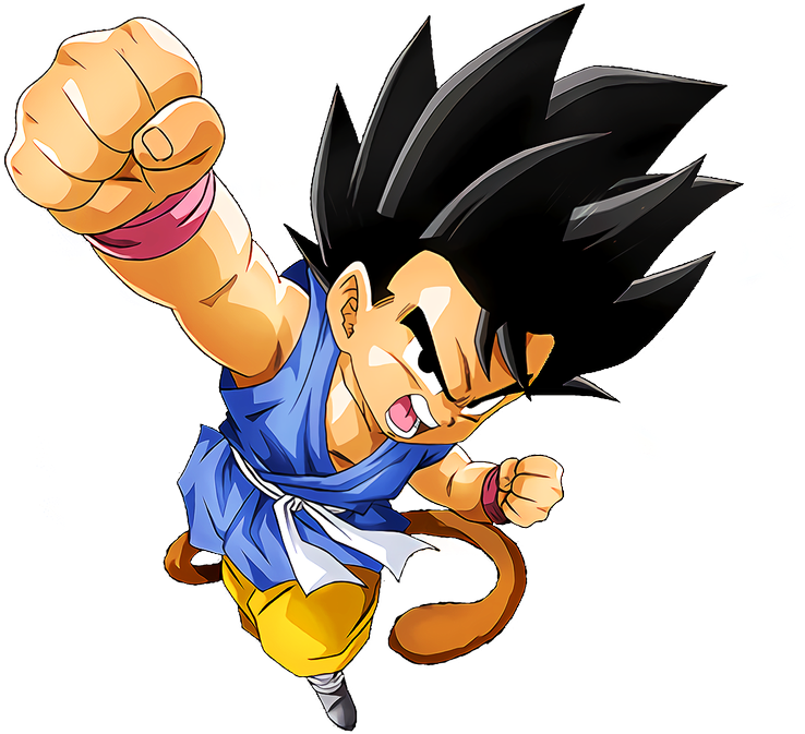 #dokkanbattle [super Big Victory] Son Goku Character - Goten Gt Super Sayen (900x1200), Png Download
