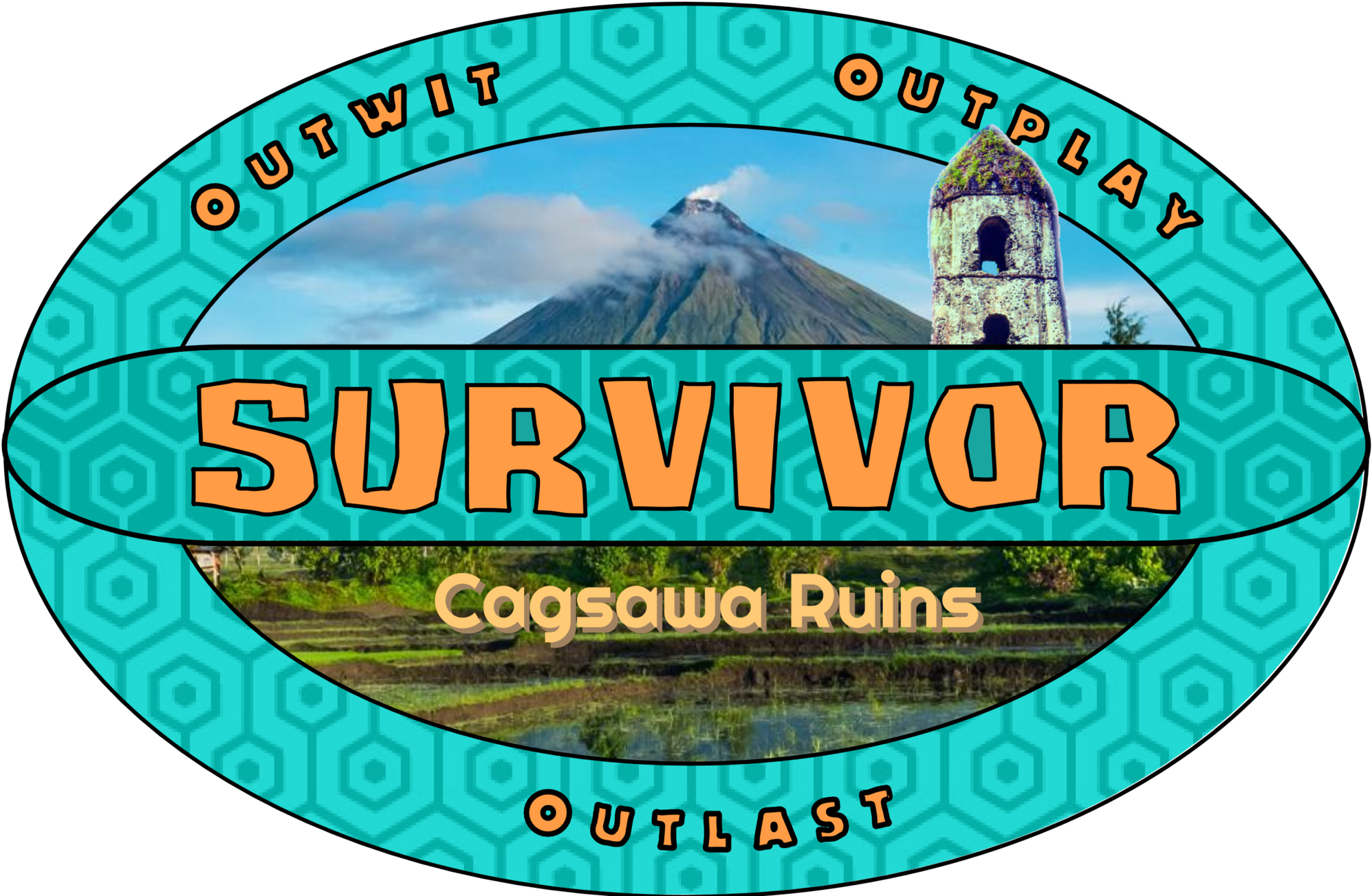 Cagsawa Ruins Logo (2000x1314), Png Download