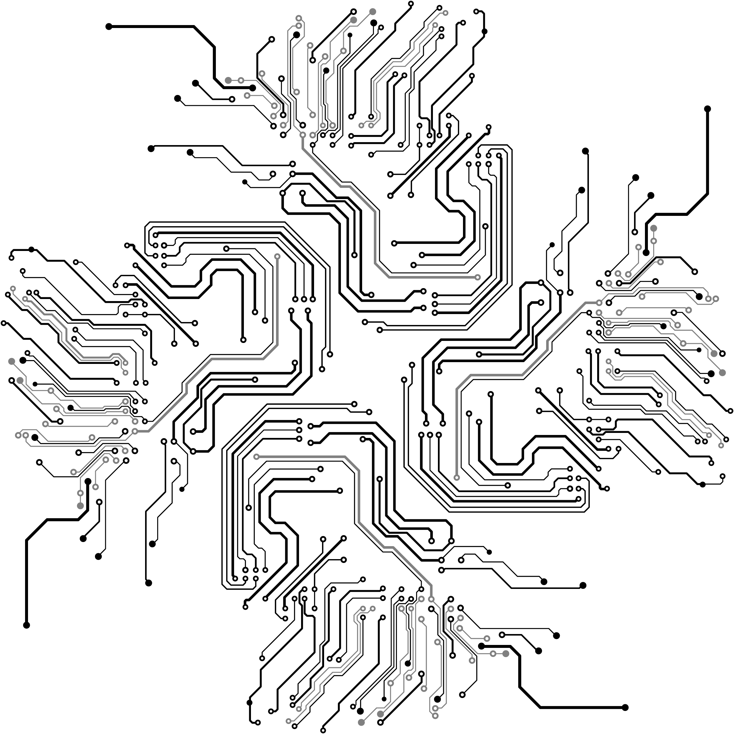 Lines Png Transparent File - Printed Circuit Board (2489x2489), Png Download