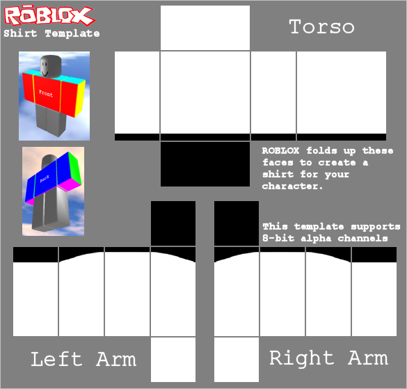 Https - //i - Imgur - Com/l2dqyt5 - Shirt Clothing Template Roblox