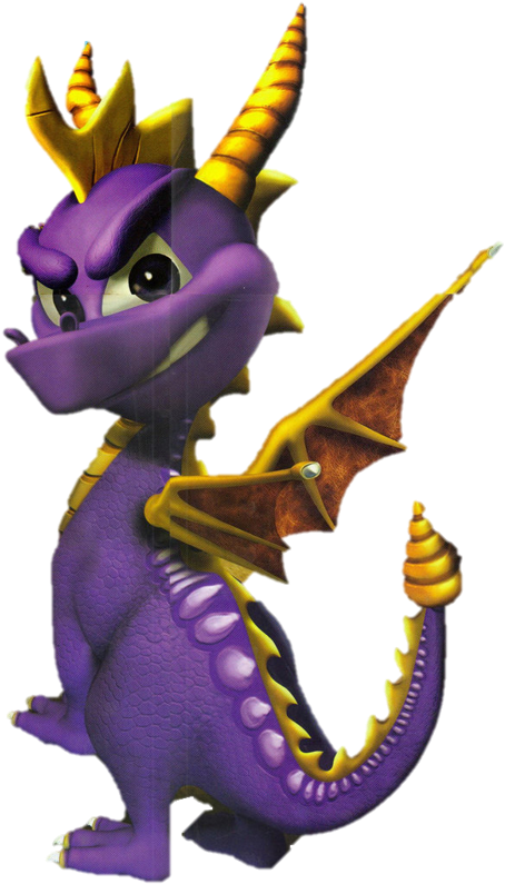 Spyro The Dragon (496x846), Png Download