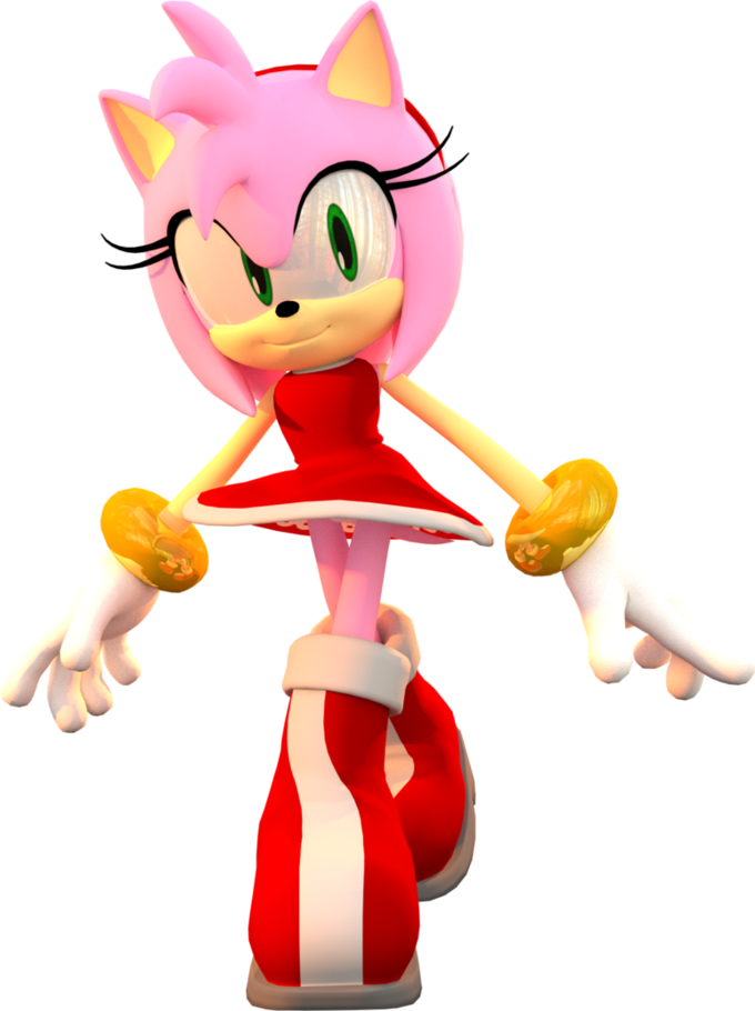 Amy - Sonic Generations Amy (680x910), Png Download
