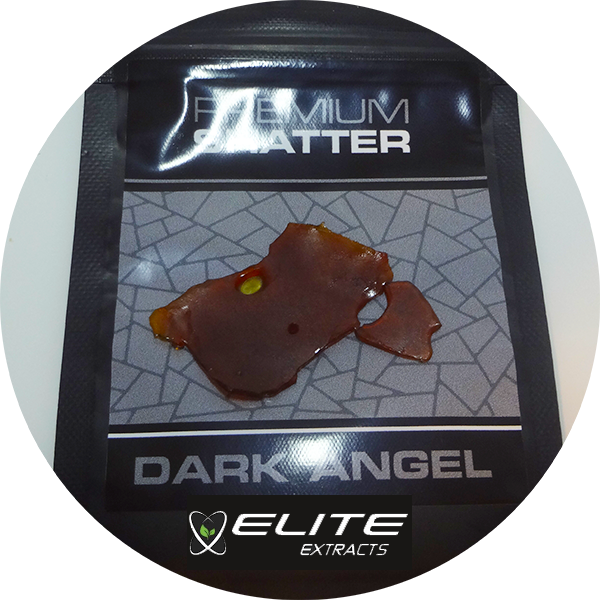 Elite Extracts Dark Angel Co2 Extracted Premium Shatter - Bull (600x600), Png Download