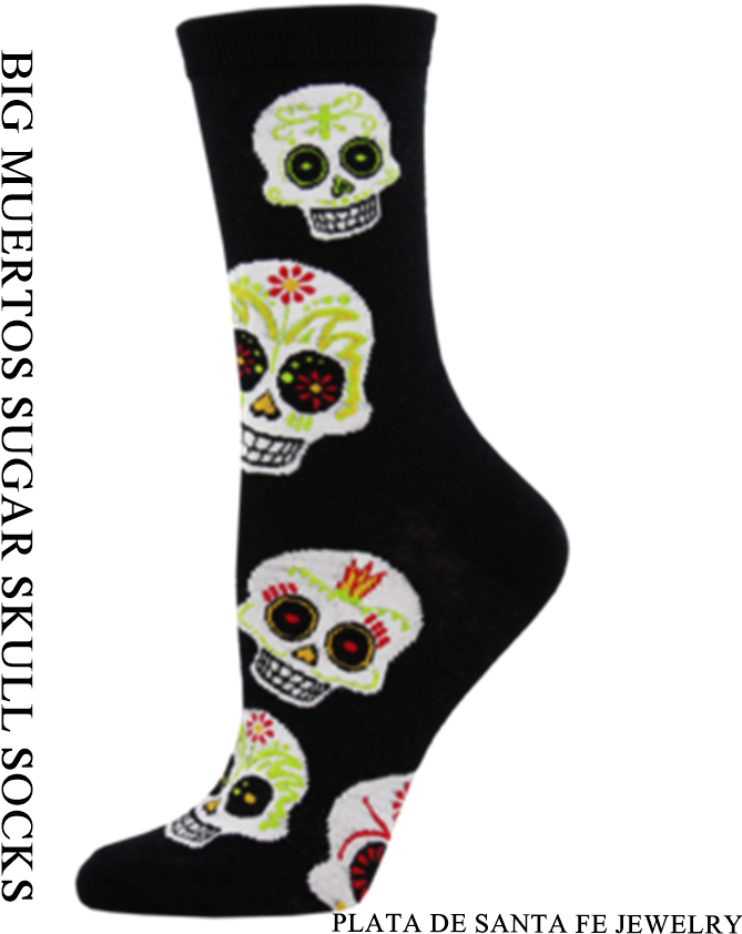 Muertos - Sock (750x893), Png Download