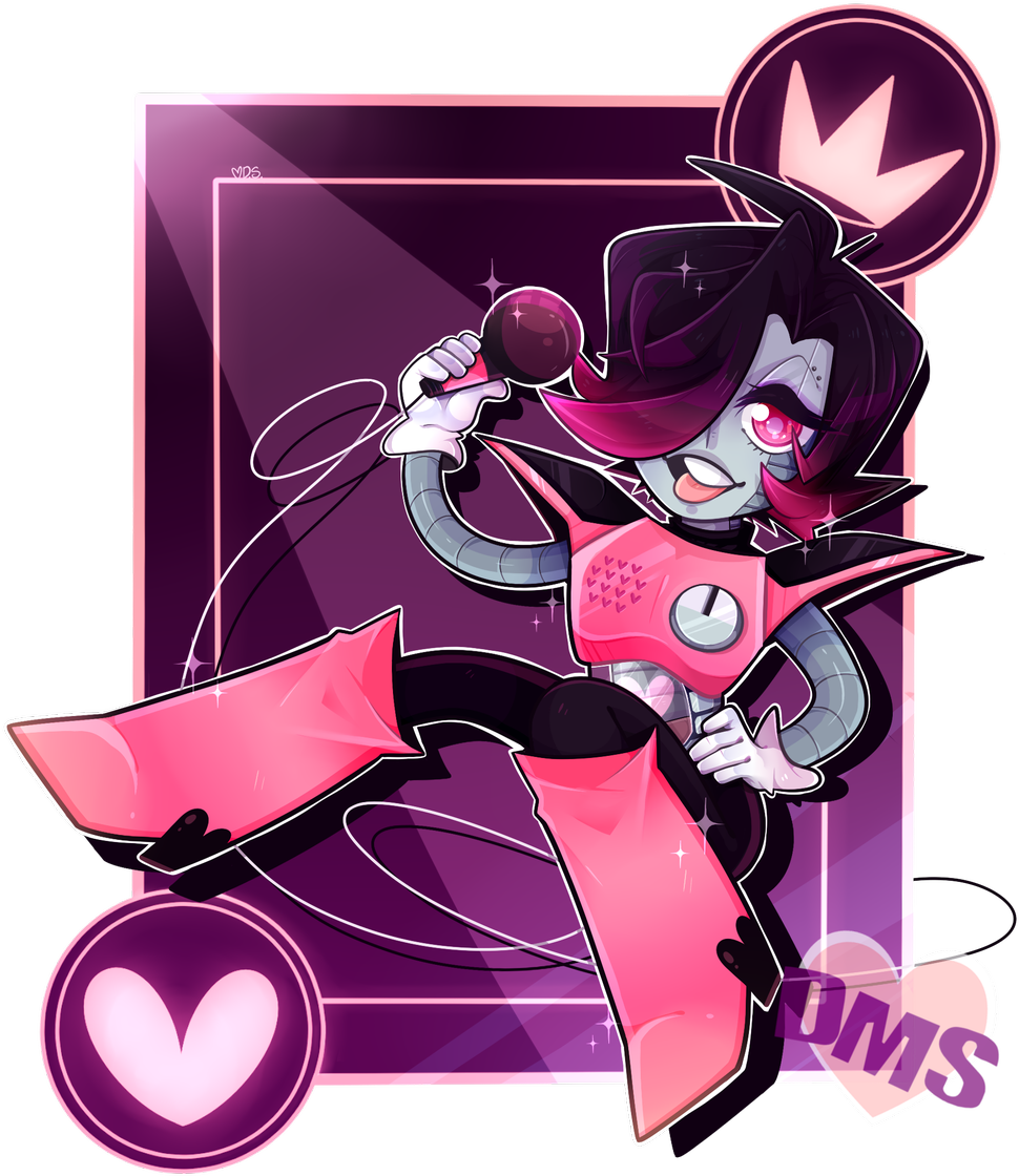 #rouxlskaard #mettaton ~this Is Also My First #deltarunefanart - Illustration (1000x1200), Png Download