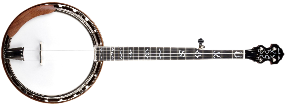 Acoustic Banjos - Racket (1170x430), Png Download