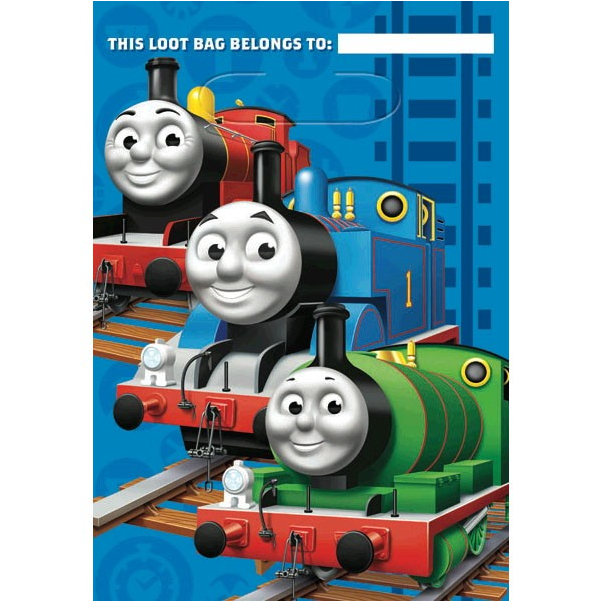 Thomas The Tank Engine Loot Bags - トーマス パーシー ジェームス (900x962), Png Download