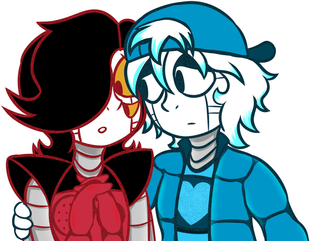 #underswap #napstaton #underfell #mettaton Little Gift - Underfell Mettaton X Napstaton (1200x842), Png Download