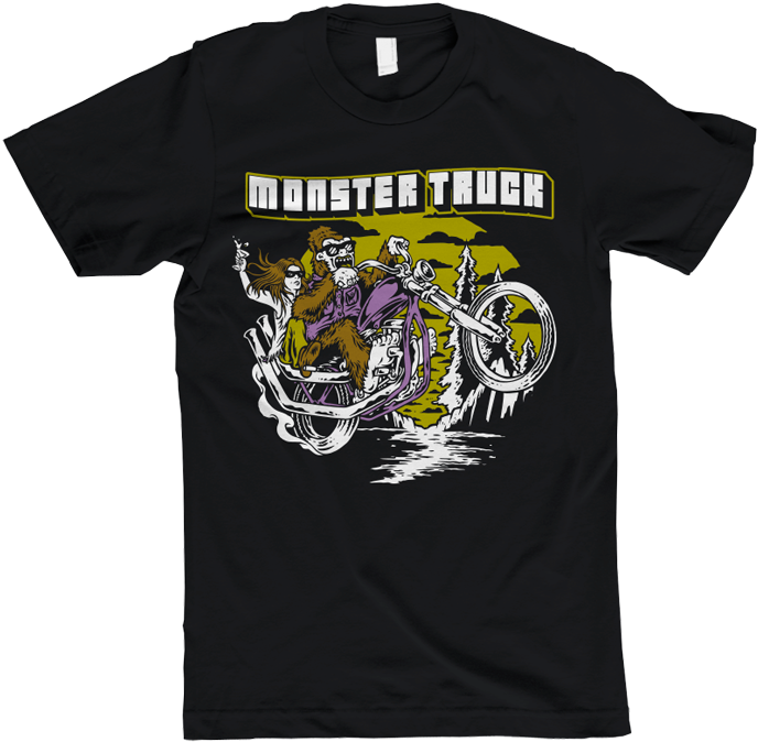 Monster Truck - Bigfoot T-shirt - T-shirt (700x1000), Png Download