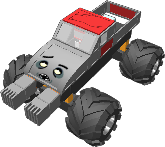 Monster Jam - Monster Truck (768x768), Png Download