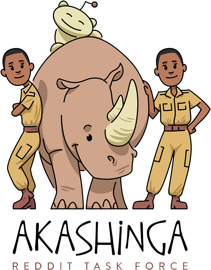 Akashinga Reddit Task Force - Cartoon (731x900), Png Download