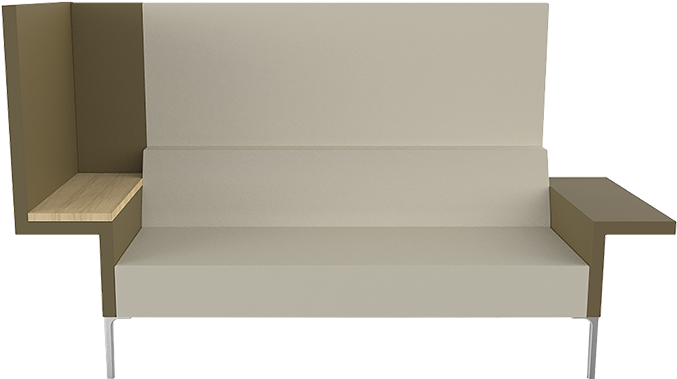 Bricks Seating Overlegsofa Werkplateau 01 - Bench (906x646), Png Download