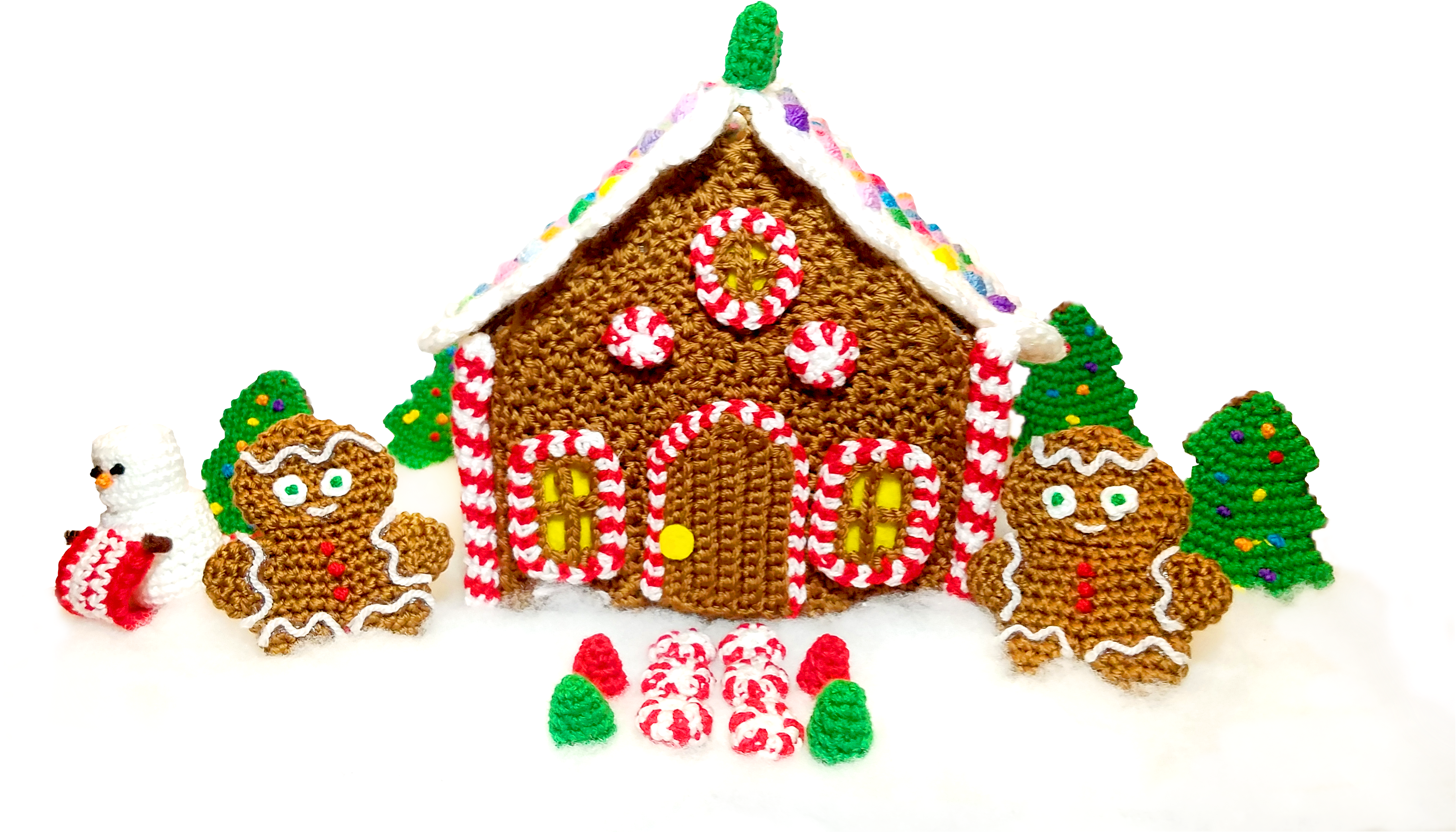 All The Parts Of The Gingerbread House Project (4032x2268), Png Download
