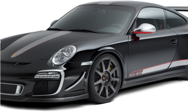 Porsche Png Transparent Images - 997 Gt3 Carbon Revolution (640x480), Png Download