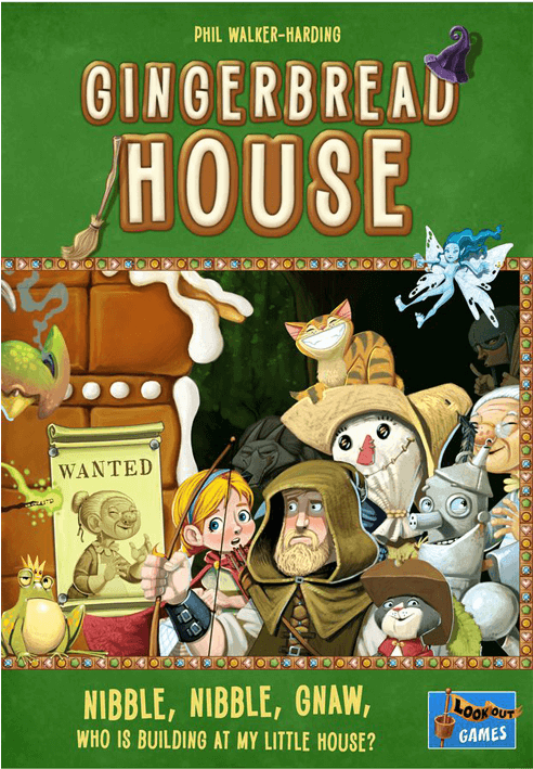Gingerbread House Box - Gingerbread House Board Game (709x709), Png Download