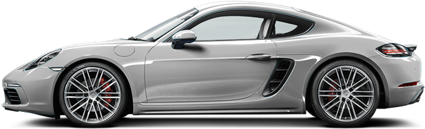 Com 17photo Porsche 2017 Porsche Cayman 718 S - Porsche Cayman White 2017 (640x480), Png Download