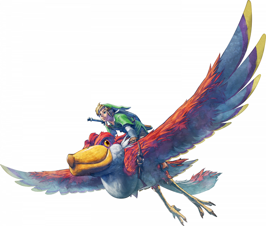 Which Is About As Ridiculous As Epona Evolving Into - Legend Of Zelda Skyward Sword Bird (900x763), Png Download