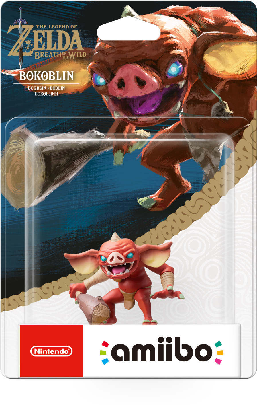Voici Un Aperçu De La Cartouche Switch Américaine - Legend Of Zelda Breath Of The Wild Guardian Amiibo (1080x1503), Png Download