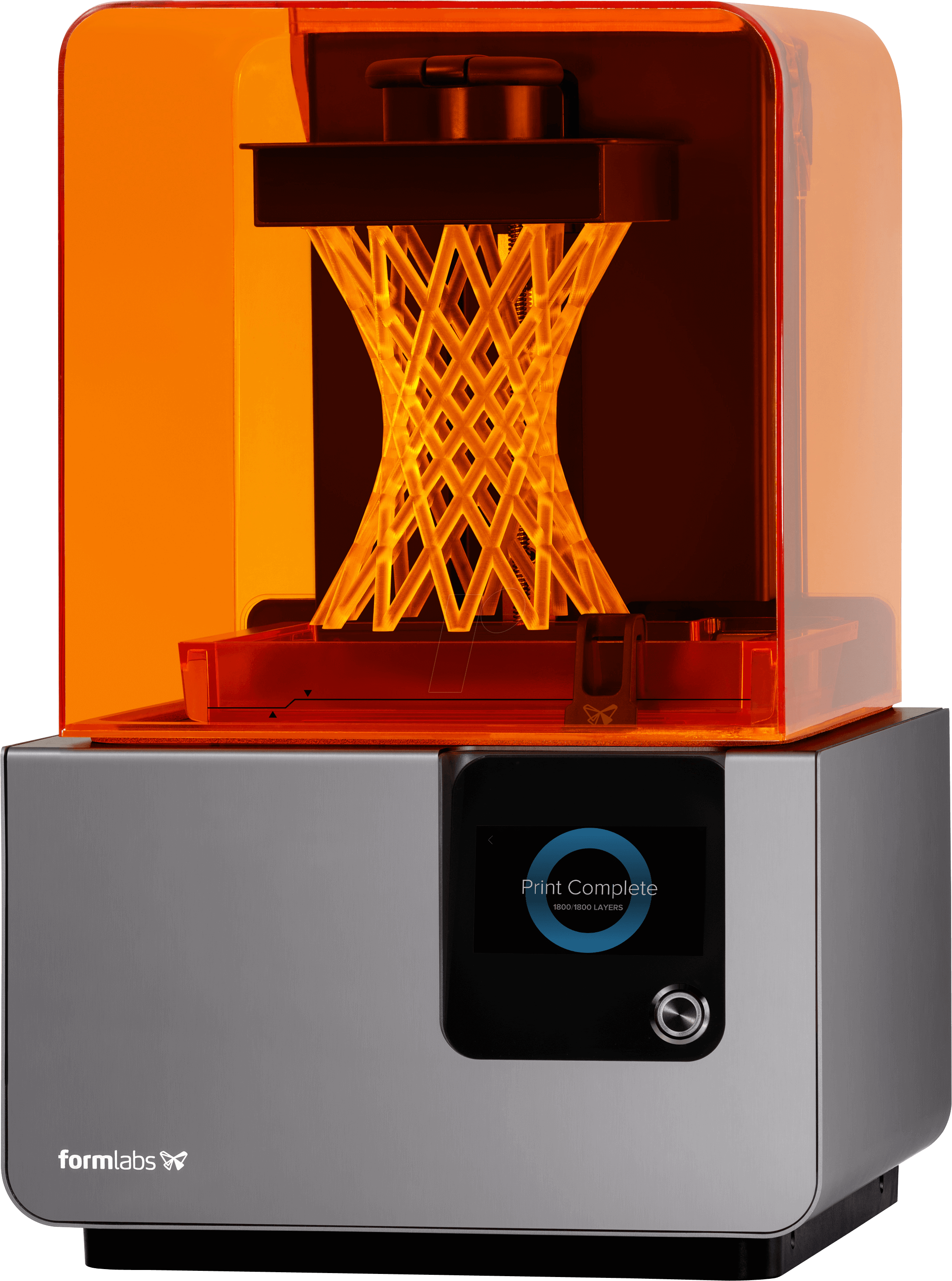 3d Printer With Stereolithography Technology Formlabs - Resin 3d Printer (2159x2905), Png Download