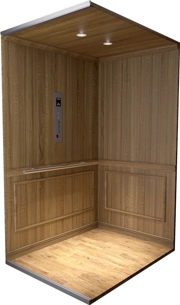 300 Cab - Elevator Baseboard (684x1000), Png Download