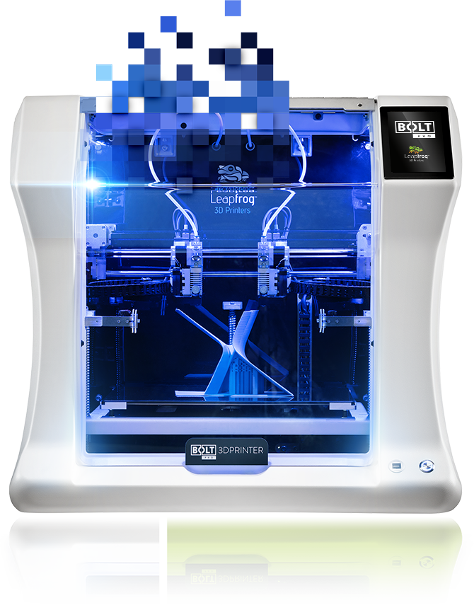 Bolt Pro 3d Printer - Leapfrog Bolt (670x855), Png Download