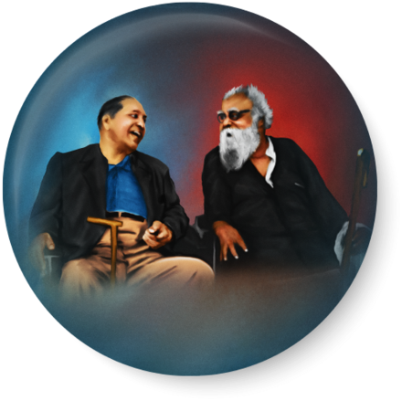 Ambedkar Periyar (563x600), Png Download