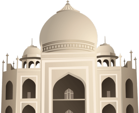 Taj Mahal Png Transparent Images - Dome (640x480), Png Download