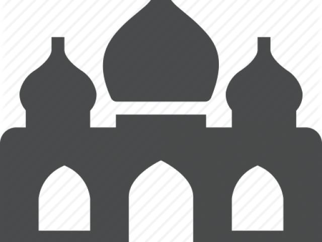 Taj Mahal Clipart Indian Castle - Holy Places (640x480), Png Download