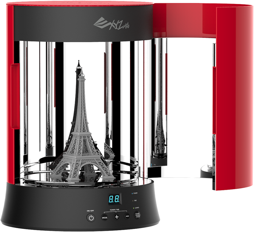 Compact Open Filament 3d Printer For The Professionals - Xyz Uv Curing Chamber (964x858), Png Download