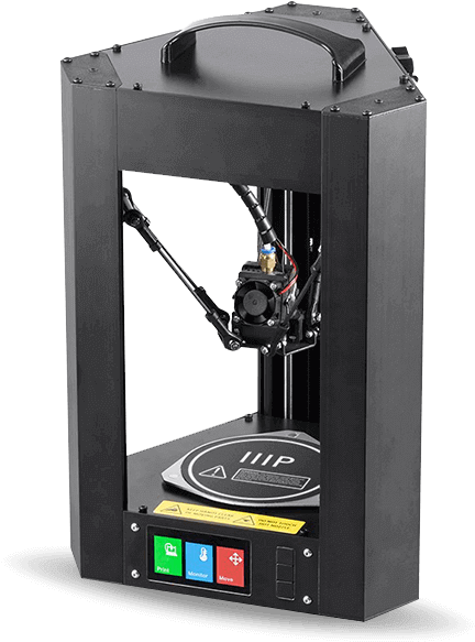 Monoprice Mp Mini Delta Review Quality - Monoprice Mini Delta 3d Printer (532x646), Png Download