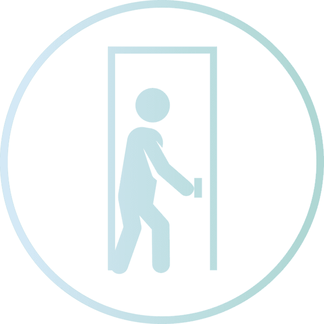 Private Float Room - Circle (640x640), Png Download