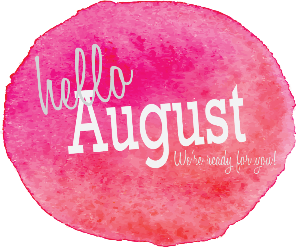 Hello August Images With Nature Background, August - Calligraphy (1024x855), Png Download