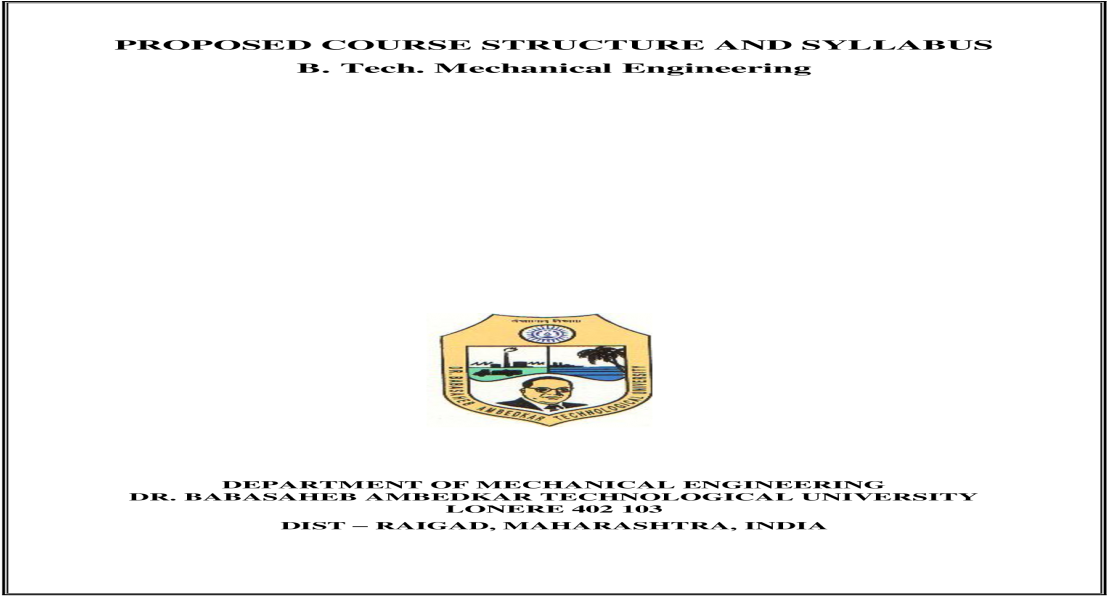 Mechanical Course Structure And Syllabus B - Crest (1200x630), Png Download