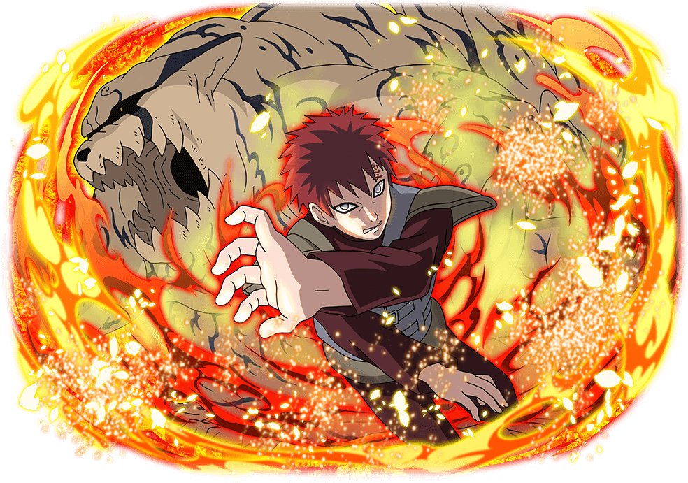 Naruto Ultimate Ninja Blazing Gaara (996x712), Png Download