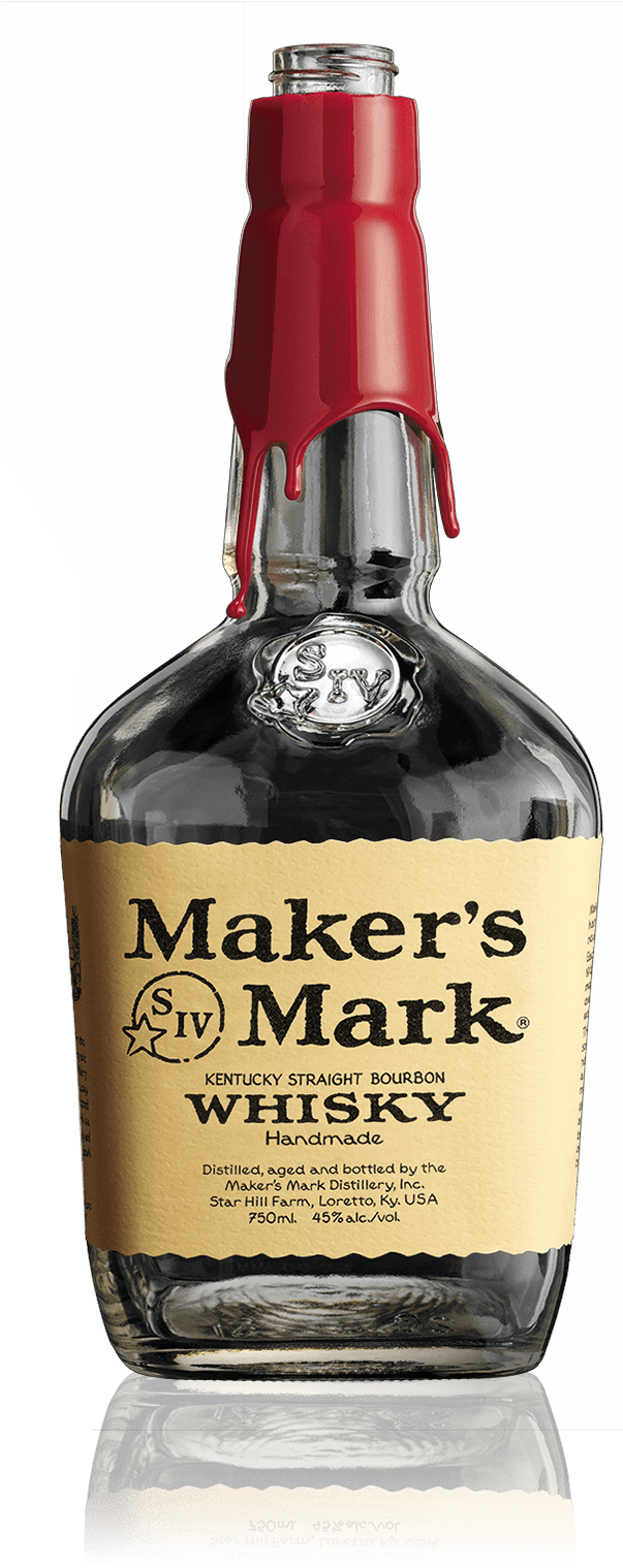 Image Of Empty Maker's Mark® Bottle - Makers Mark (640x1546), Png Download