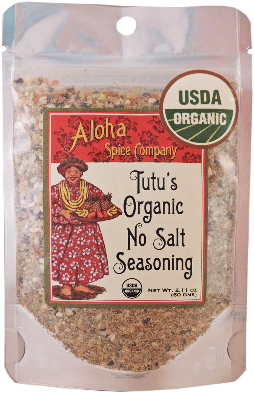 Tutu's Organic No Salt Seasoning - Usda Organic (896x1280), Png Download