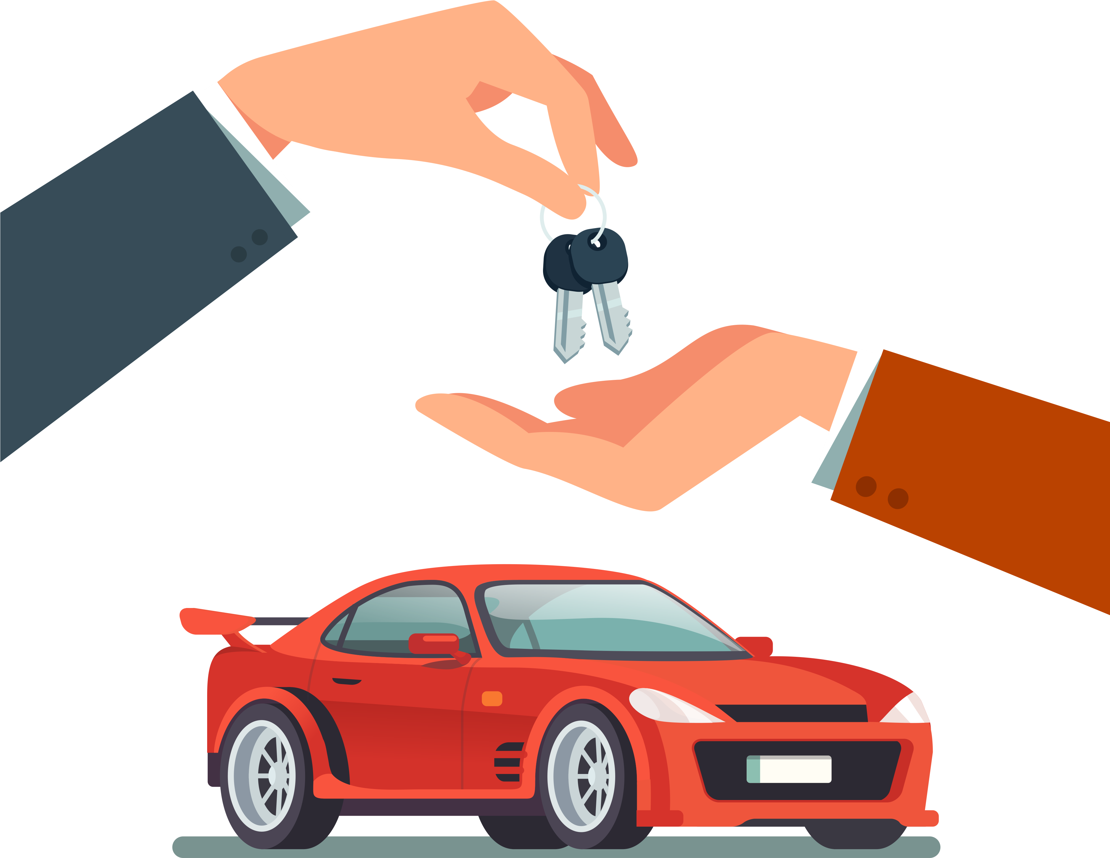 Balkrishna Tours & Travels - Car Sale Clipart (3750x3750), Png Download