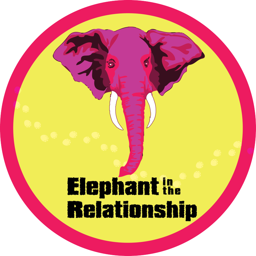 Elephant In The Relationship - Indian Elephant (875x875), Png Download