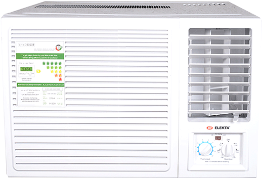 Window Ac 18000 Btu, T3, Tropical Climate, Rotary Compressor - Electronics (600x600), Png Download