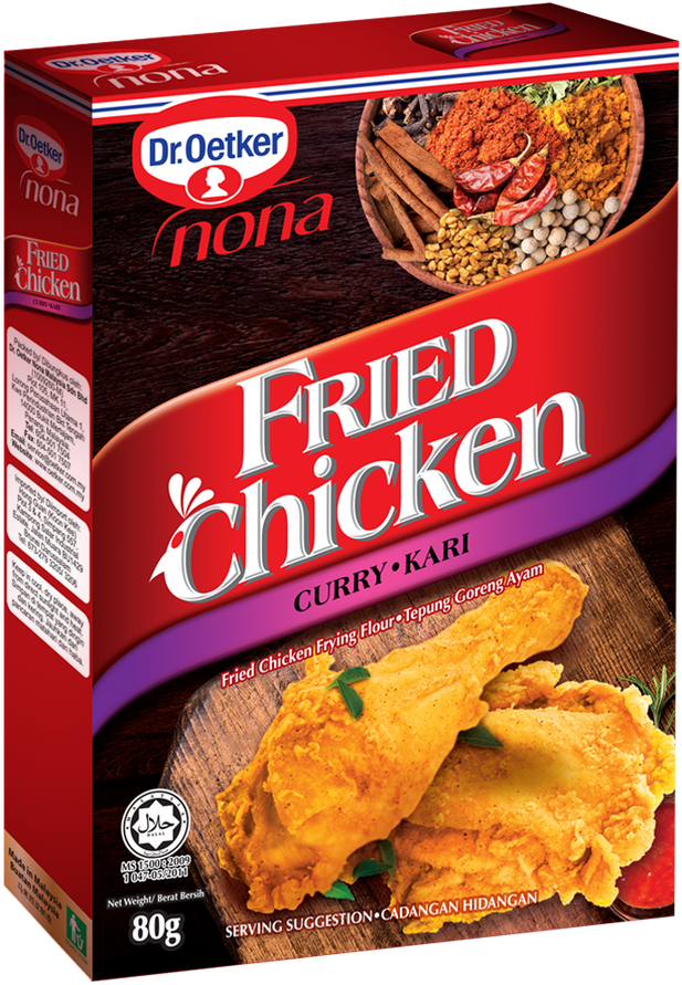 Fried Chicken Curry - Tom Yum Flavor Chicken (636x898), Png Download