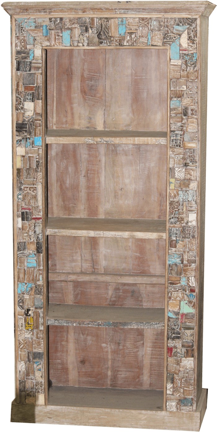 Refurbish Book Rack - Bookcase (1000x1500), Png Download