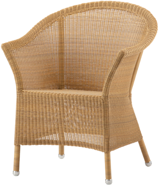 Cane Line Lansing Chair - Cane Line Lansing Stacking Patio Dining Chair (678x466), Png Download
