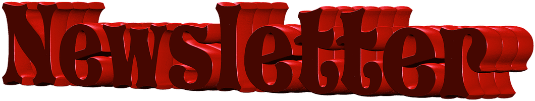 Newsletter, Lettering, 3d - Png Images For Newsletter (1360x340), Png Download