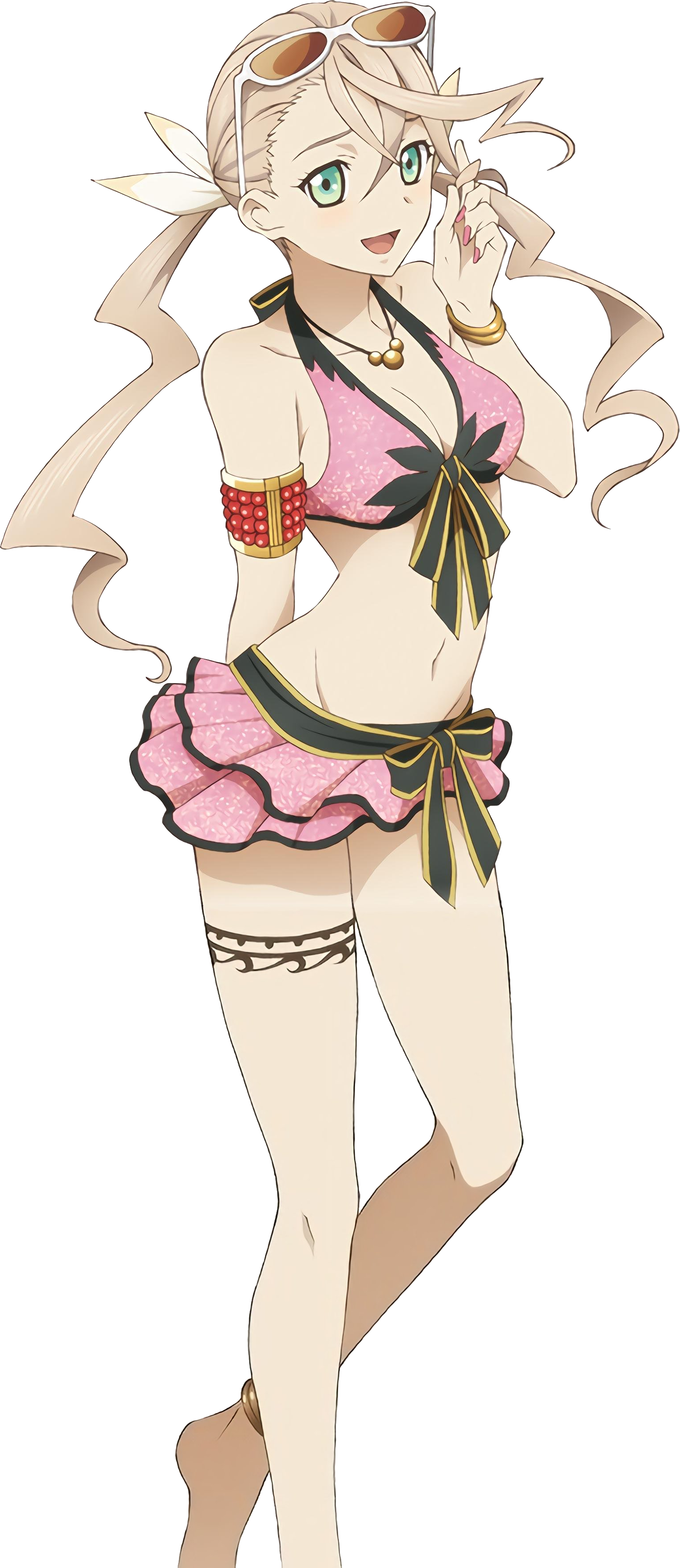 Girl , - Tales Of Zestiria Alisha Swimsuit (1532x3533), Png Download