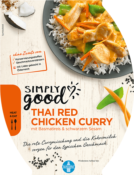 Simply Good Thai Red Chicken Curry (750x750), Png Download