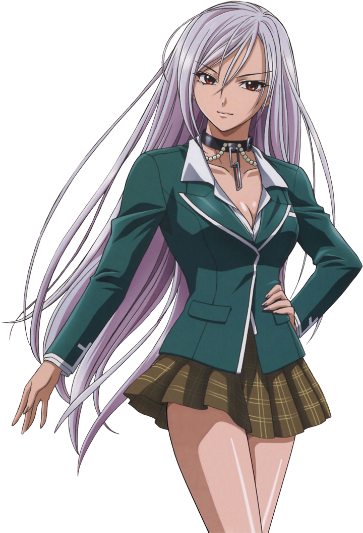 Resultado De Imagen Para - Rosario To Vampire (750x1085), Png Download