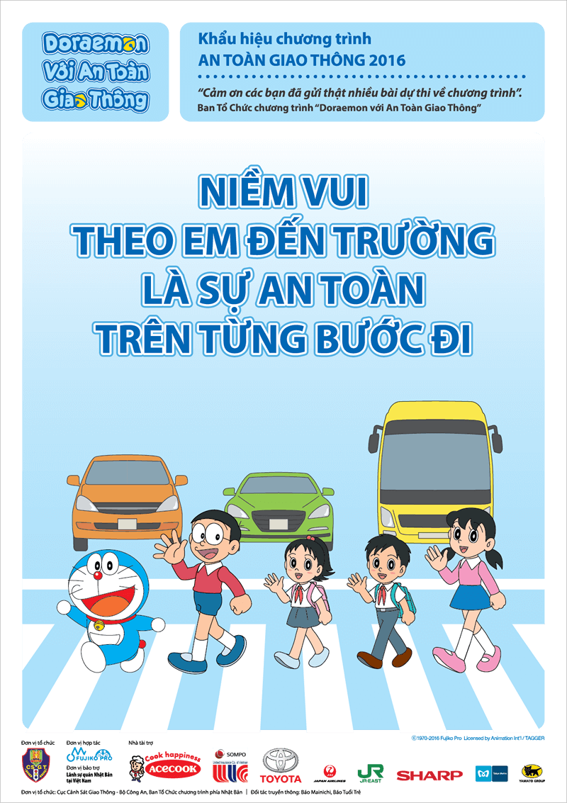 Áp Phích An Toàn Giao Thông - Cartoon (800x1133), Png Download